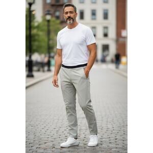 Everlane The Everyone Anti Sweatpant Light Gray Unisex E2 Men XS Women S